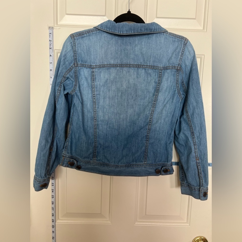 Talbots Jean Jacket, small petite - Picture 3 of 8